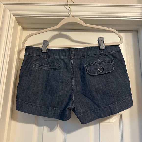 Vintage Y2K Forever 21‎ Dark Blue Shortie Shorts - size 28 - Picture 2 of 6